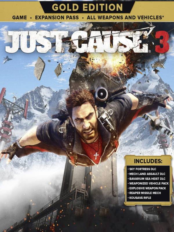 Just Cause 3: Gold Edition cover