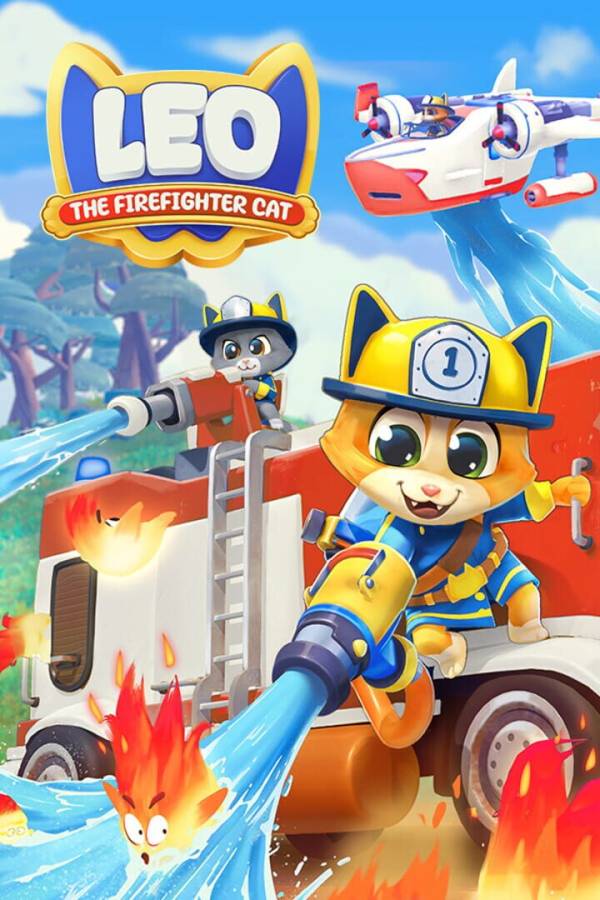 Leo the Firefighter Cat image