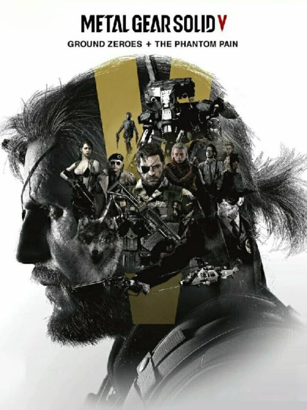 Metal Gear Solid V: Ground Zeroes + The Phantom Pain cover