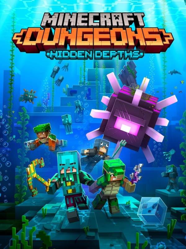 Minecraft Dungeons: Hidden Depths cover