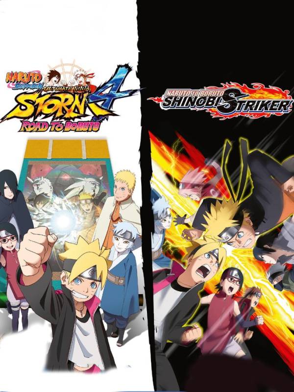 Naruto Shippuden: Ultimate Ninja Storm 4 - Road to Boruto + Naruto to Boruto: Shinobi Striker cover