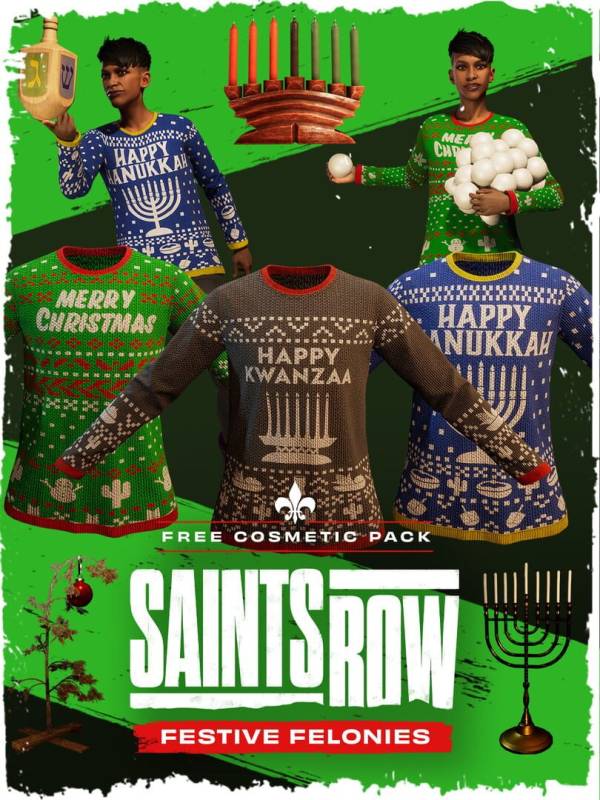 Saints Row: Festive Felonies Cosmetic Pack cover