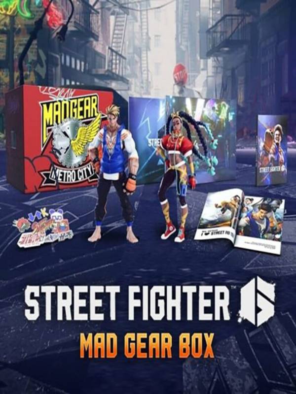 Street Fighter 6: Mad Gear Box cover