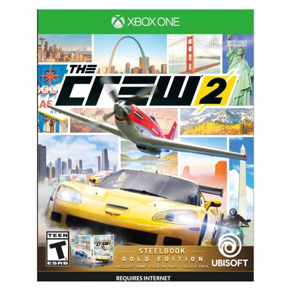 The Crew 2: Steelbook Gold Edition cover