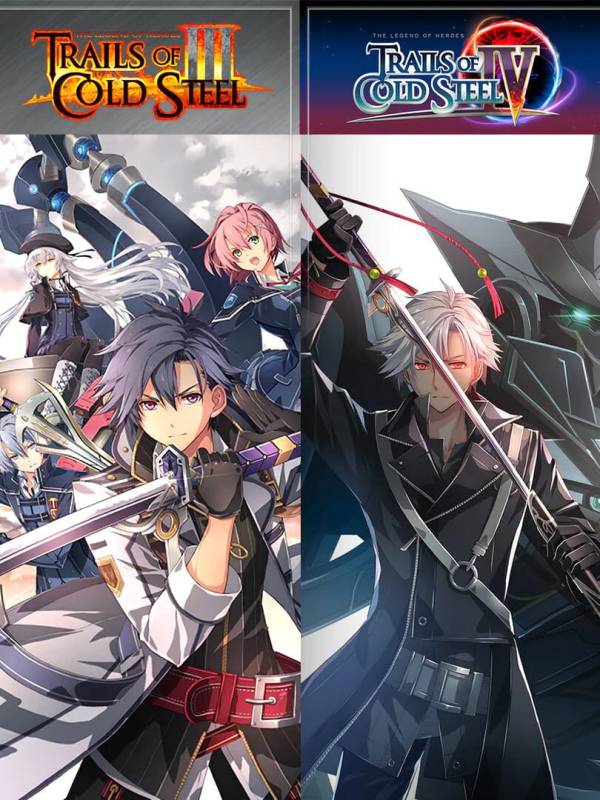 The Legend of Heroes: Trails of Cold Steel III / The Legend of Heroes: Trails of Cold Steel IV cover