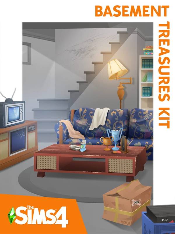 The Sims 4: Basement Treasures Kit cover