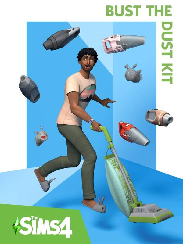 The Sims 4: Bust the Dust Kit cover