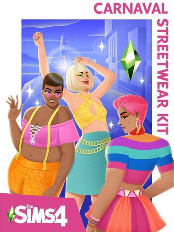 The Sims 4: Carnaval Streetwear Kit cover