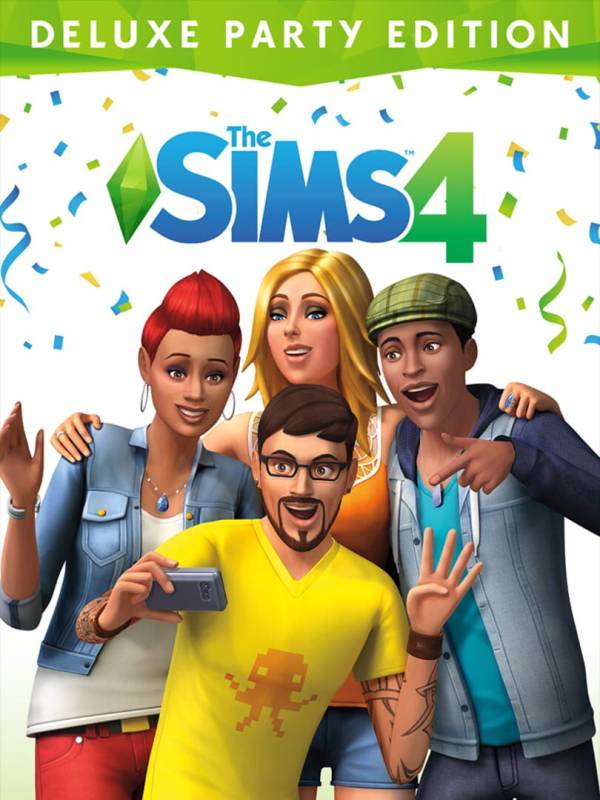 The Sims 4: Deluxe Party Edition cover