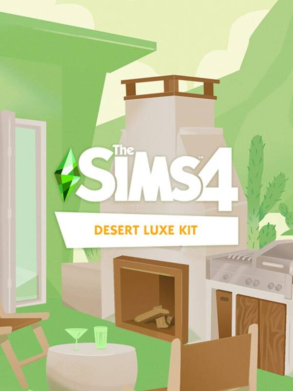 The Sims 4: Desert Luxe Kit cover