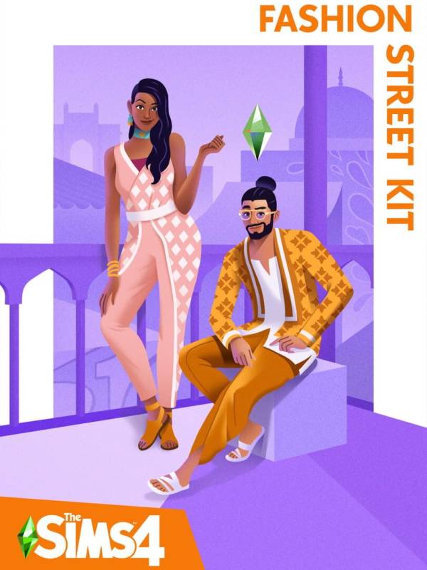 The Sims 4: Fashion Street Kit cover