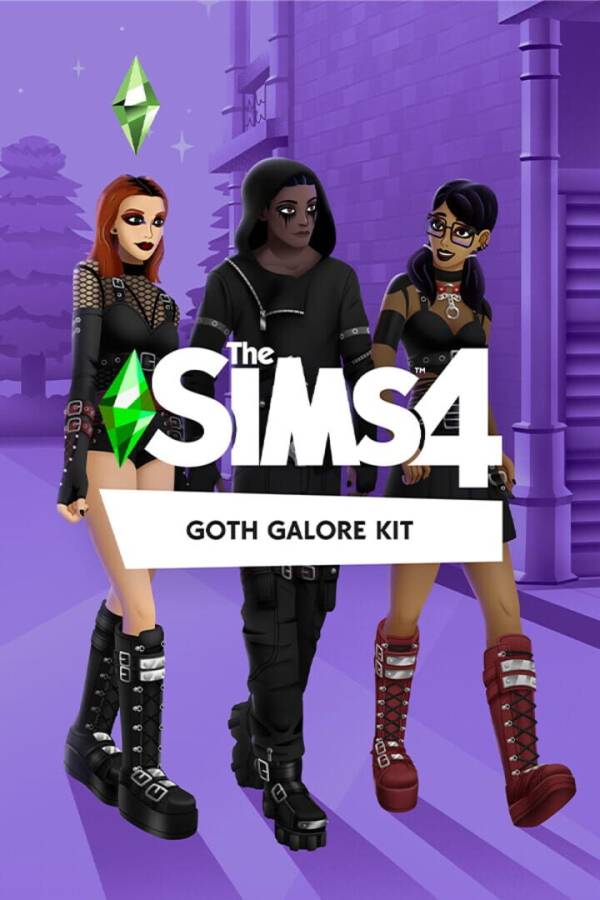 The Sims 4: Goth Galore Kit cover