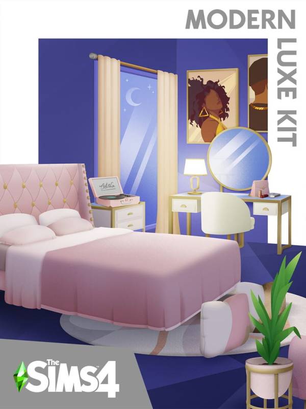 The Sims 4: Modern Luxe Kit cover