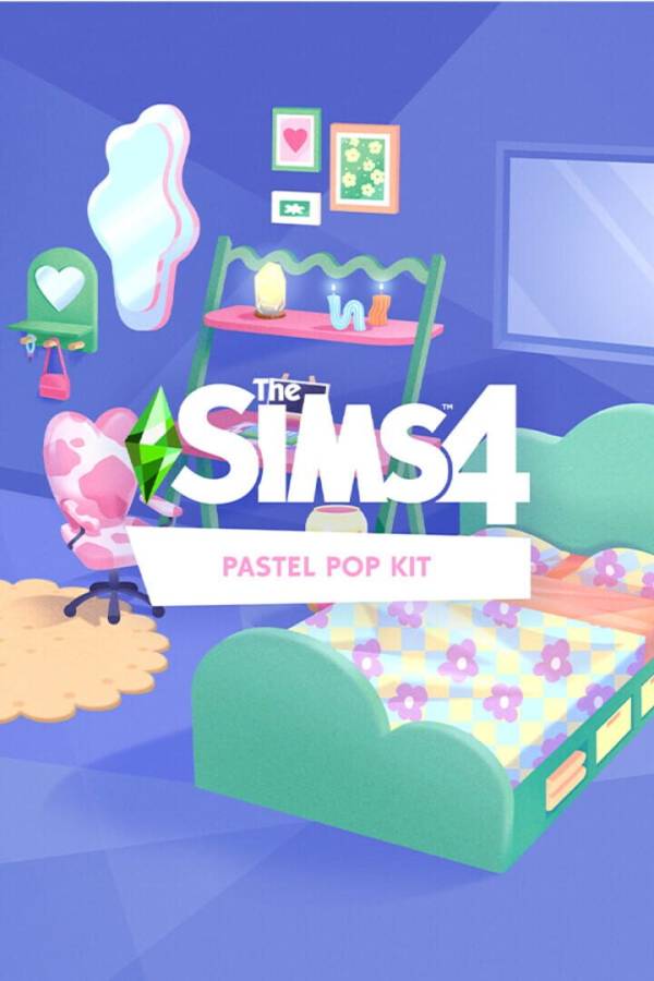 The Sims 4: Pastel Pop Kit cover