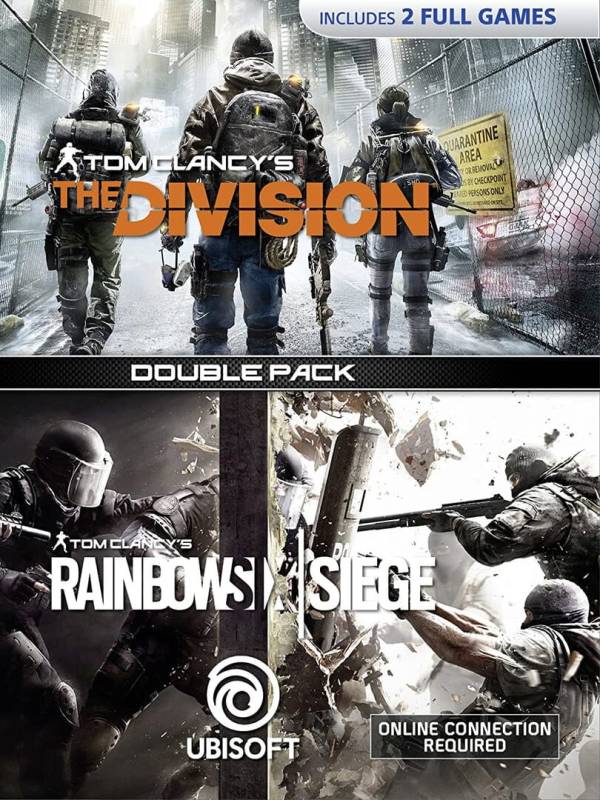 Tom Clancy's Rainbow Six Siege + The Division Double Pack cover
