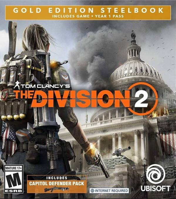 Tom Clancy's The Division 2: Gold Steelbook Edition cover