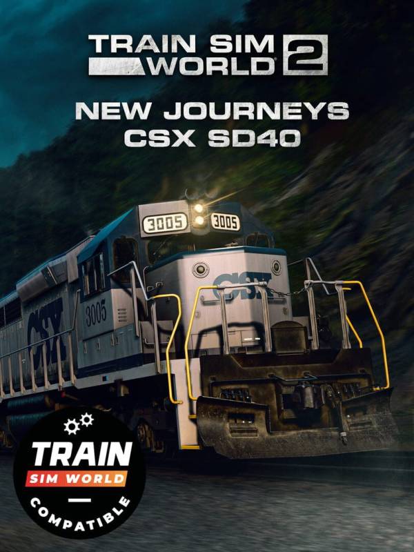 Train Sim World 2: New Journeys CSX SD40 cover