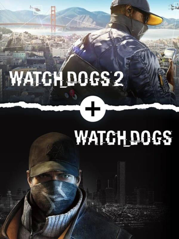 Watch Dogs 1 + Watch Dogs 2 Standard Editions Bundle cover