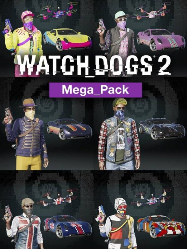 Watch Dogs 2: Mega Pack cover