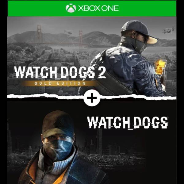 Watch Dogs + Watch Dogs 2 Double Pack cover