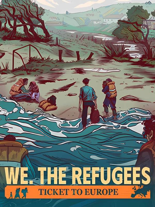 We. The Refugees: Ticket to Europe cover