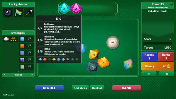 Dice Dice Baby screenshot