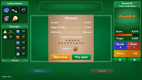 Dice Dice Baby screenshot