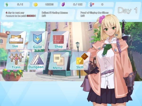 Dungeon With Girl screenshot