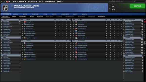 Franchise Hockey Manager 12 screenshot