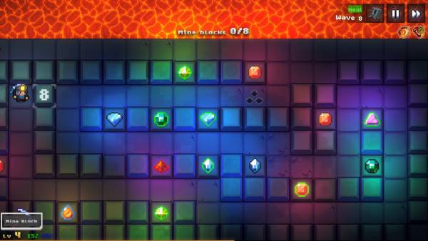 Gem Miner TD screenshot