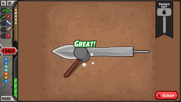 Jacksmith: Weapons and Warriors screenshot