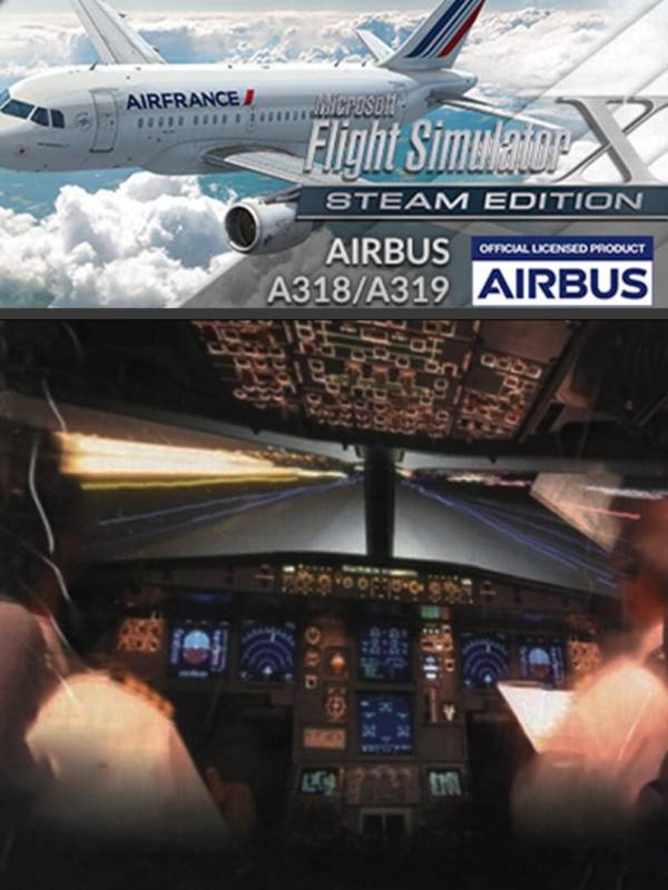Microsoft Flight Simulator X: Steam Edition - Airbus A318/A319 cover