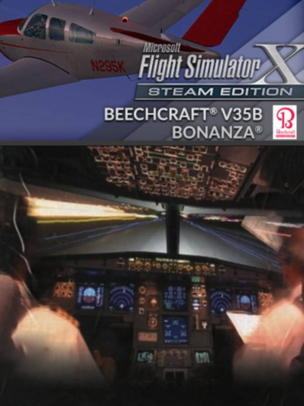 Microsoft Flight Simulator X: Steam Edition - Beechcraft V35B Bonanza cover