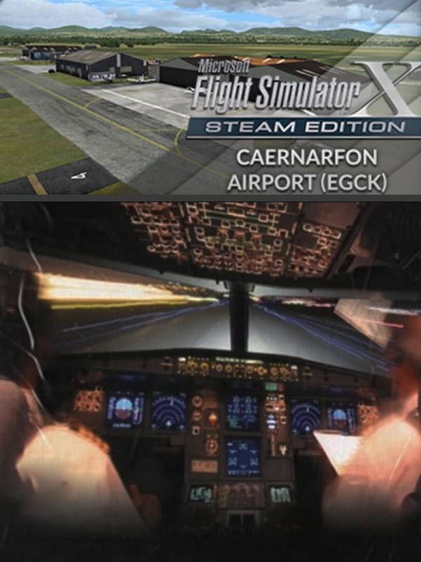 Microsoft Flight Simulator X: Steam Edition - Caernarfon Airport (EGCK) cover