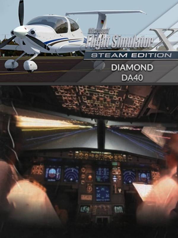 Microsoft Flight Simulator X: Steam Edition - Diamond DA40 cover