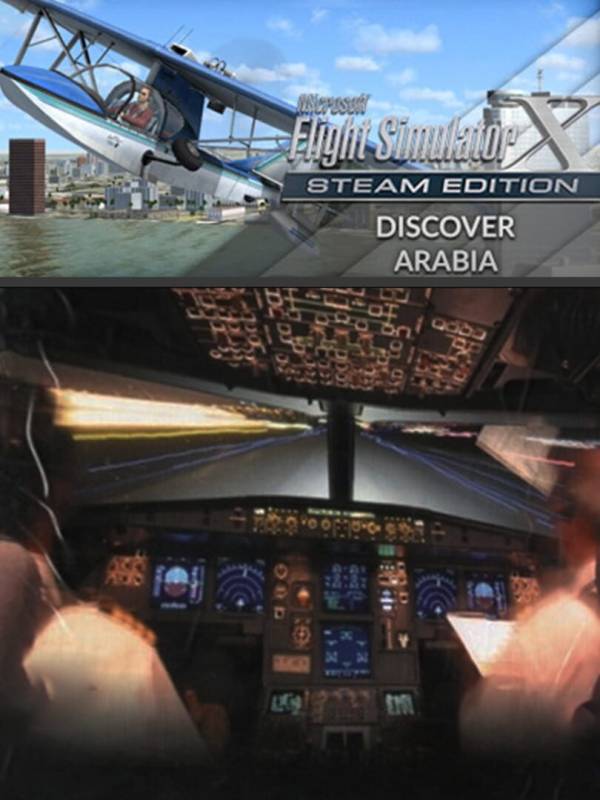 Microsoft Flight Simulator X: Steam Edition - Discover Arabia cover