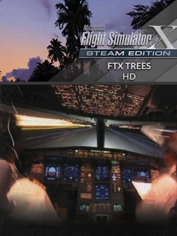 Microsoft Flight Simulator X: Steam Edition - FTX Trees HD cover