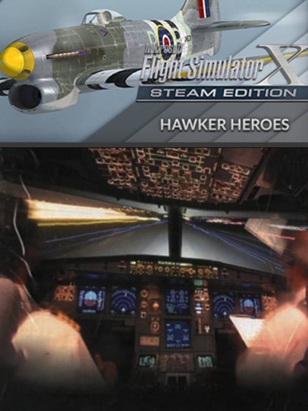 Microsoft Flight Simulator X: Steam Edition - Hawker Heroes cover