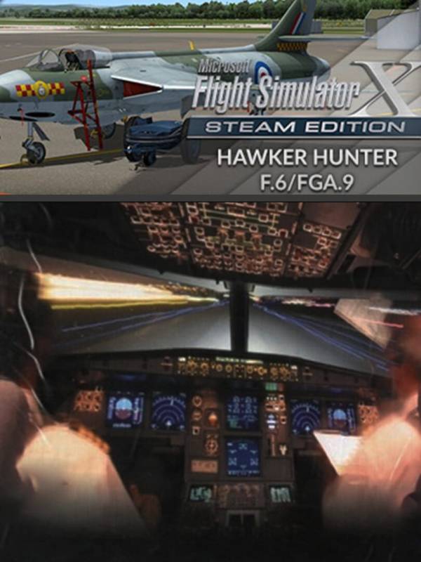 Microsoft Flight Simulator X: Steam Edition - Hawker Hunter F.6/FGA.9 cover