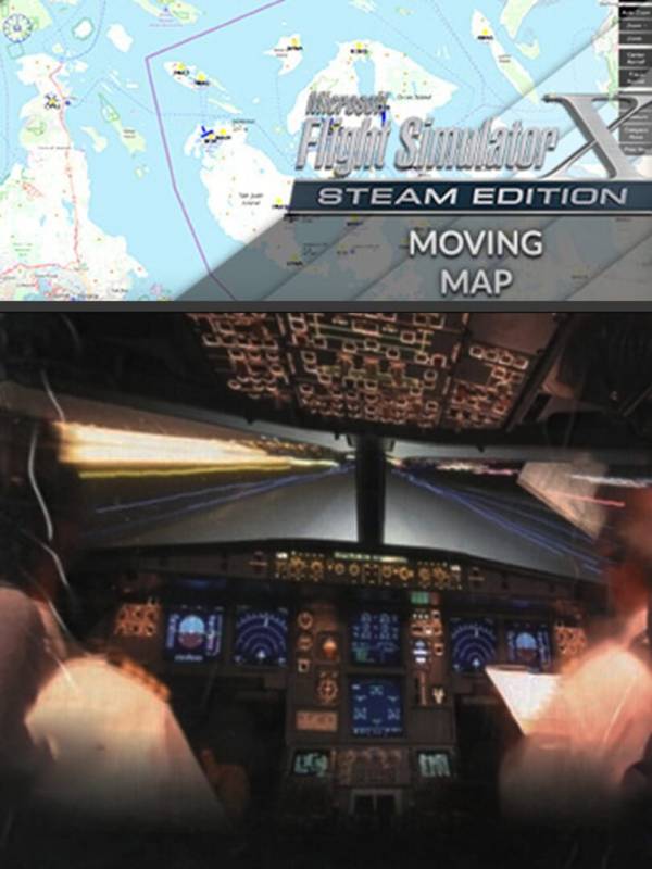 Microsoft Flight Simulator X: Steam Edition - Moving Map cover
