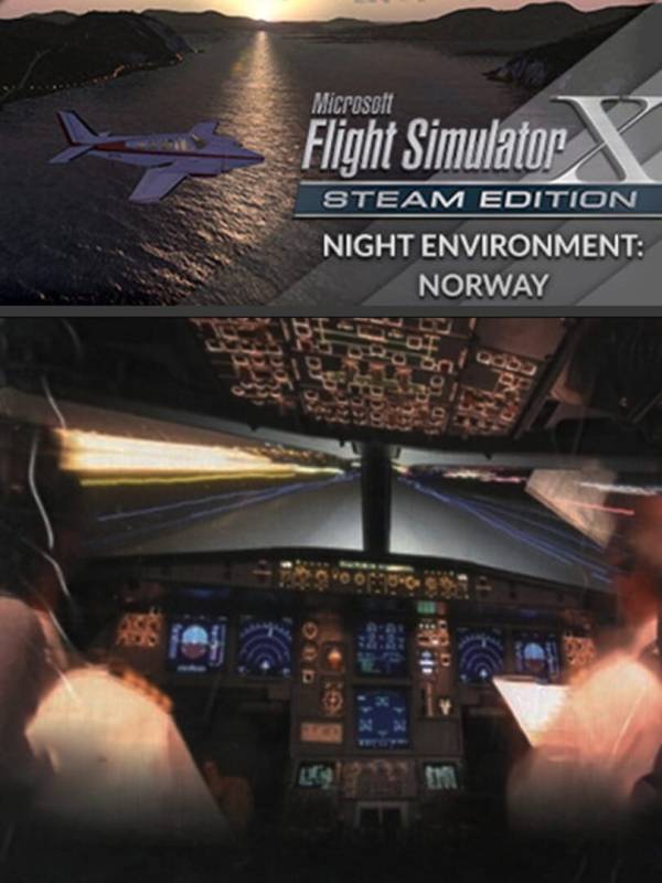 Microsoft Flight Simulator X: Steam Edition - Night Environment: Norway cover