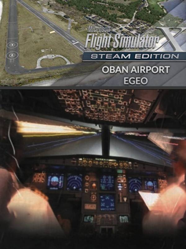Microsoft Flight Simulator X: Steam Edition - Oban Airport (EGEO) cover
