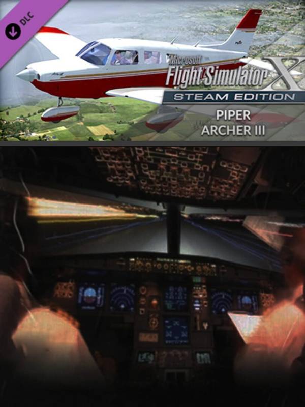 Microsoft Flight Simulator X: Steam Edition - Piper Archer III cover