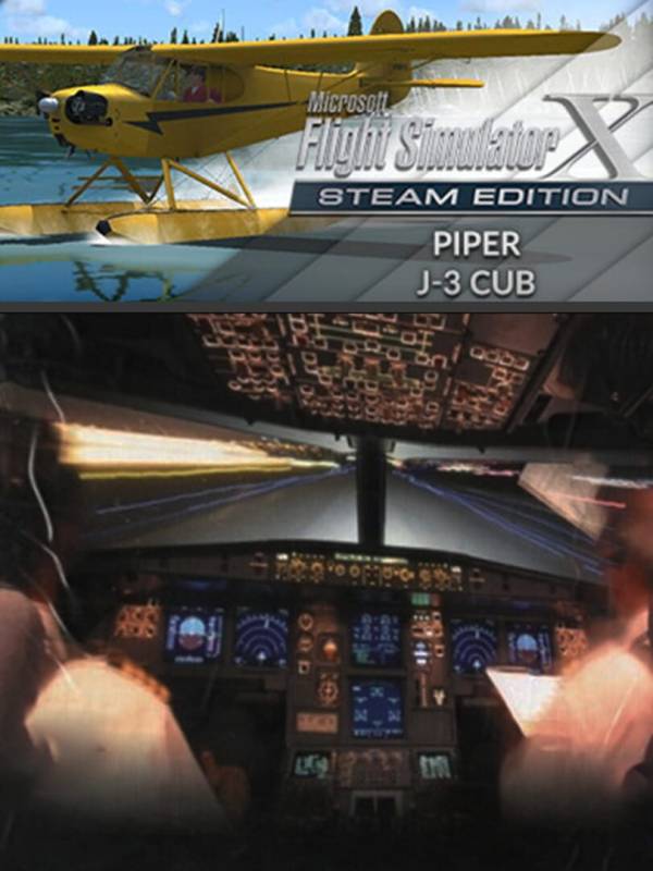 Microsoft Flight Simulator X: Steam Edition - Piper J-3 Cub cover