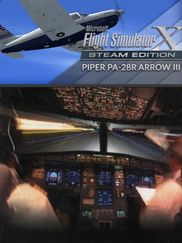 Microsoft Flight Simulator X: Steam Edition - Piper PA-28R Arrow III cover