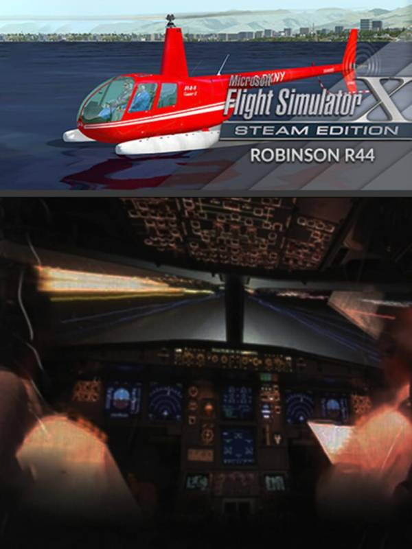 Microsoft Flight Simulator X: Steam Edition - Robinson R44 cover