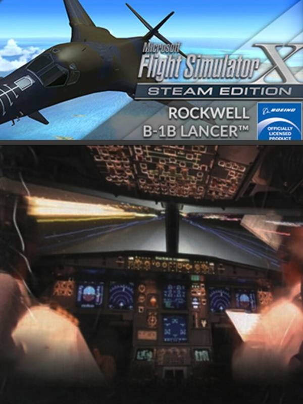 Microsoft Flight Simulator X: Steam Edition - Rockwell B-1B Lancer cover