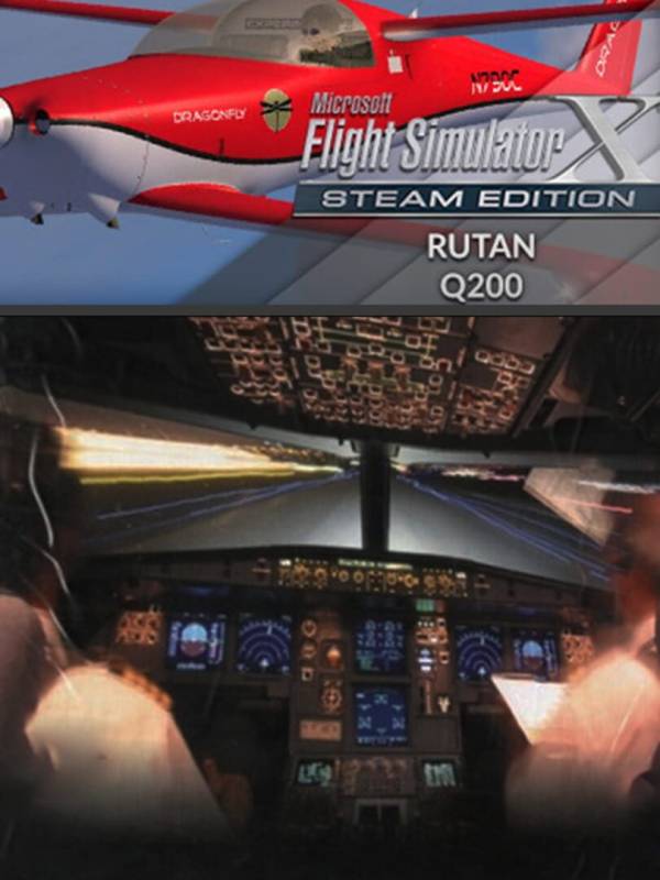 Microsoft Flight Simulator X: Steam Edition - Rutan Q200 cover