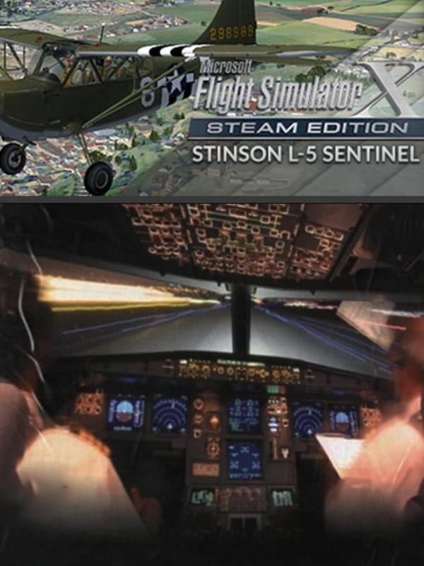 Microsoft Flight Simulator X: Steam Edition - Stinson L-5 Sentinel cover