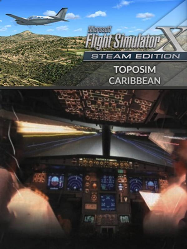 Microsoft Flight Simulator X: Steam Edition - Toposim Caribbean cover